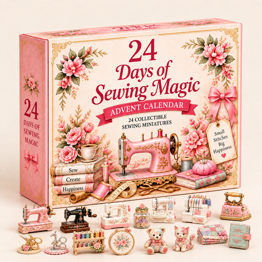 Adviento de Costura · 24 Miniaturas — caja y colección completa